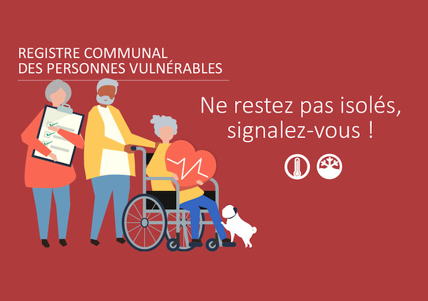 REGISTRE DES PERSONNES VULNERABLES
