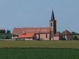 Vue sur la Chapelle Notre-Dame d'Altbronn à Ergersheim